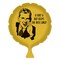 Beistle Set of 6 Yellow and Black "Keep the Wife Away" Whoopee Cushion Party Favors - 8"